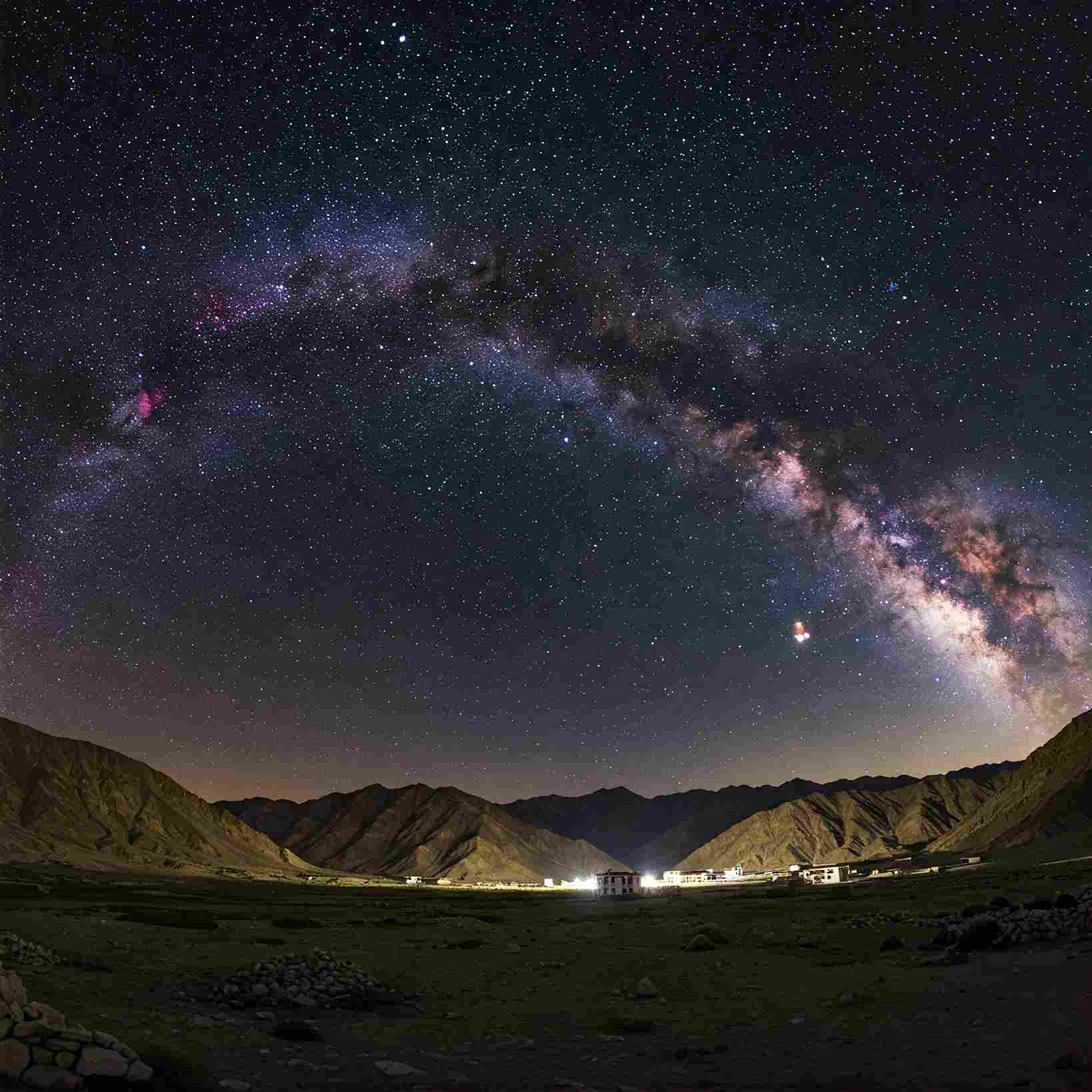 Stargazing at Hanle